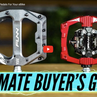 The ultimate buyer's guide for mountain bike pedals.